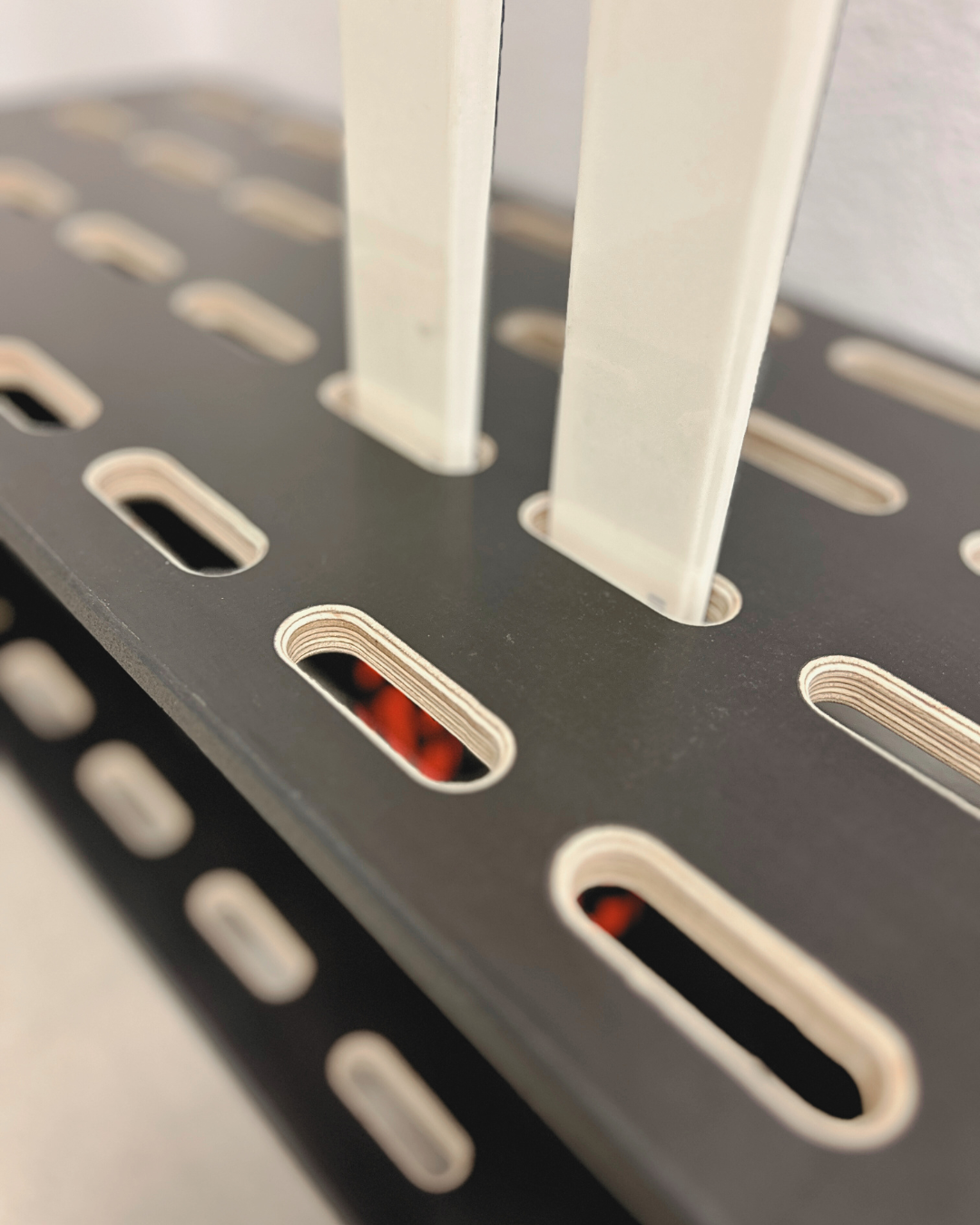 Træstativ til 14 par langrendsski