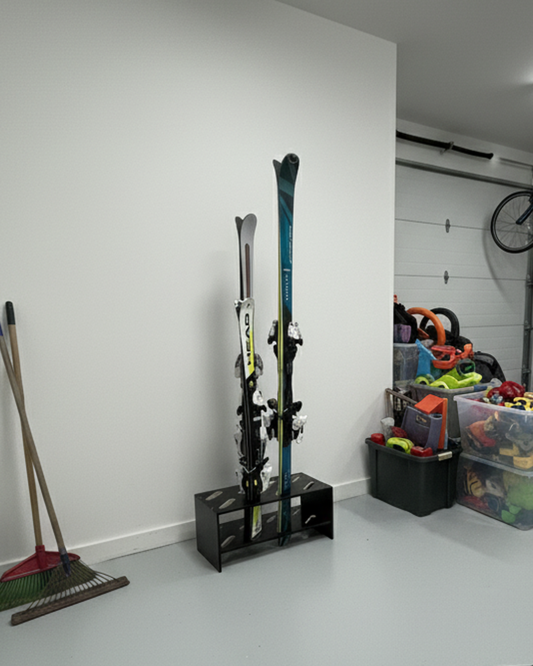 Træ-skistativ – 8 par, 61 x 33 cm