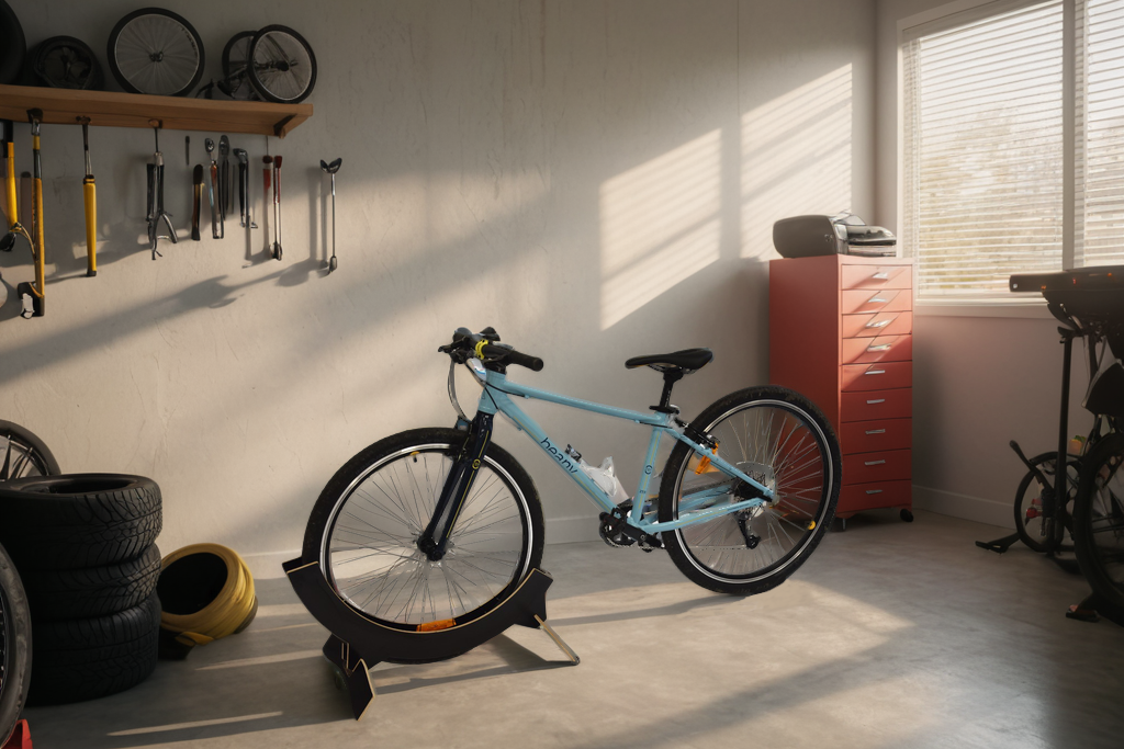 Justerbart cykelstativ