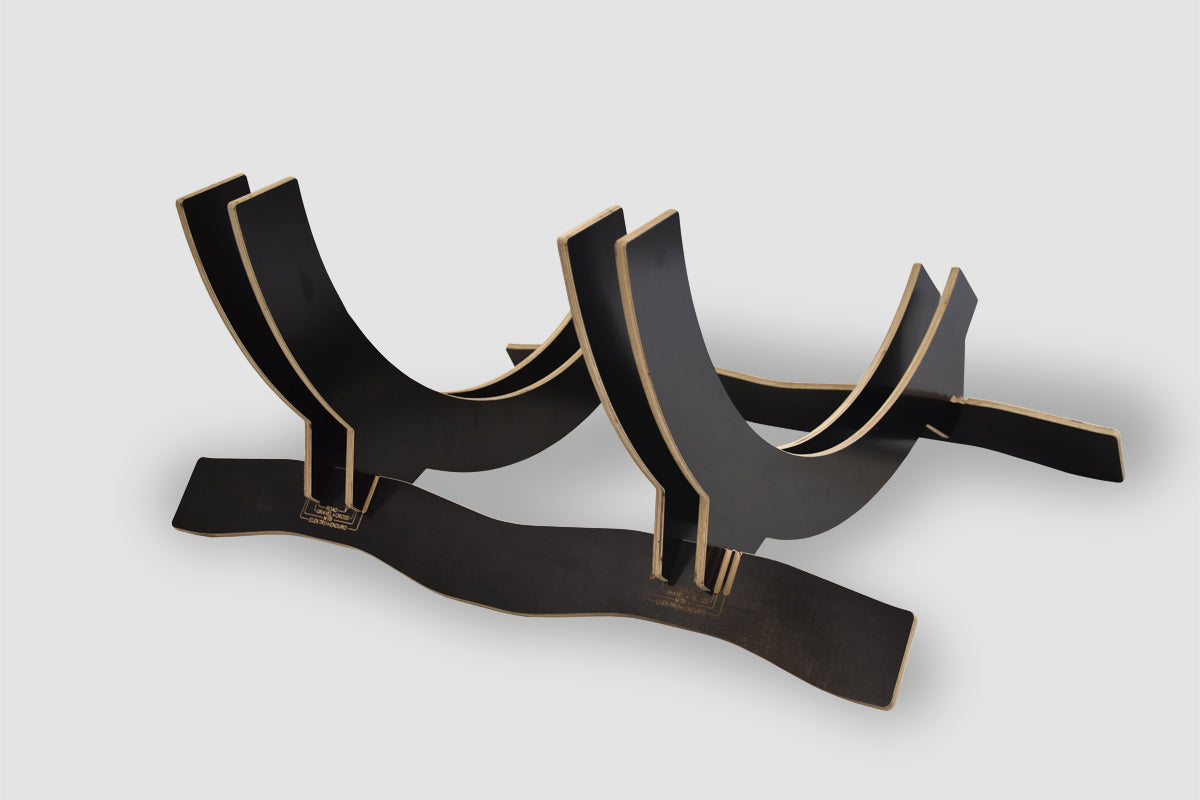 Justerbart stativ til 2 cykler