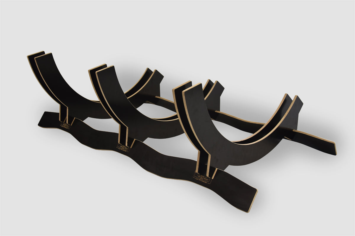 Justerbart stativ til 3 cykler