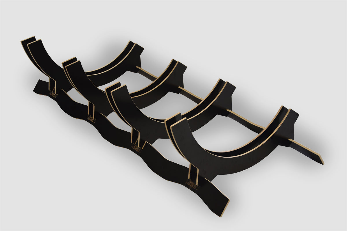 Justerbart stativ til 4 cykler