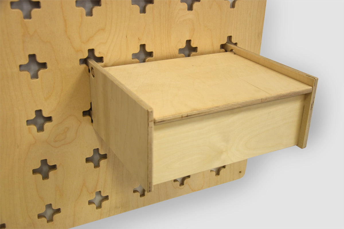 Ophængt organizer med 6 bokse