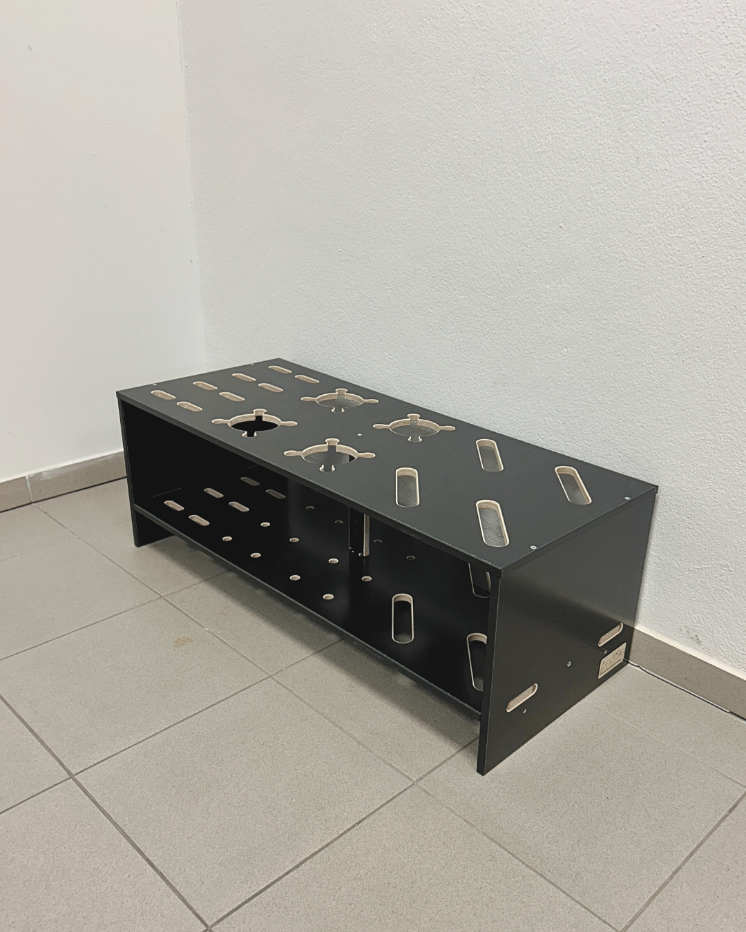 Kombineret træstativ til ski, langrendsski og stave